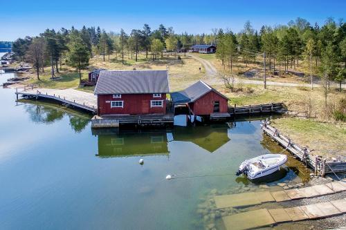 Flygfoto Uppsala Raggarön