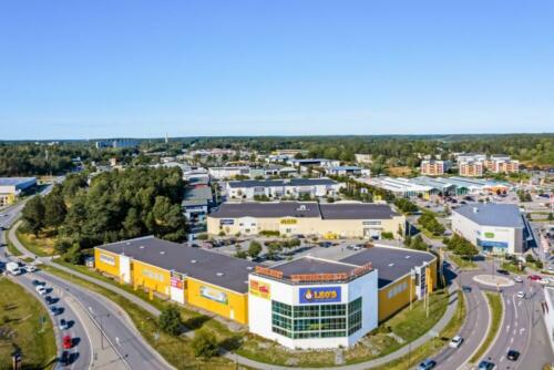 Drönarfoto Stockholm Järfälla Barkarby